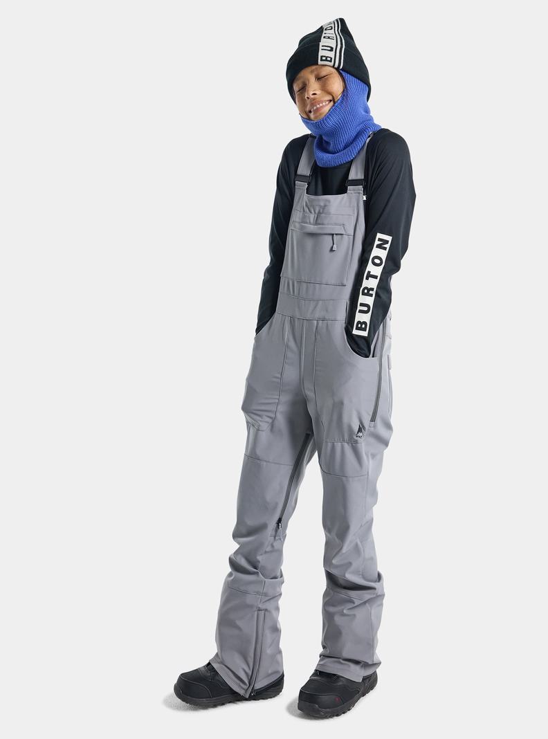 Burton Avalon Stretch 2L Softshell Snowboardove Nohavice Damske Siva | 14659-PBSE