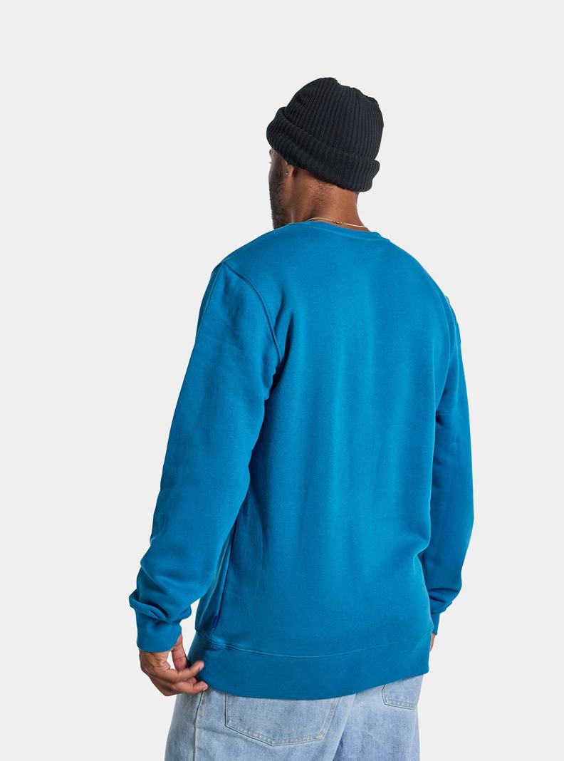 Burton BRTN Crew Mikina Panske Modre | 79380-CVJG