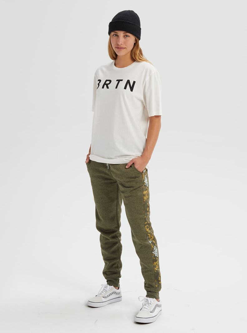 Burton BRTN Kratke Sleeve Tričko Panske Biele | 24915-JAWS