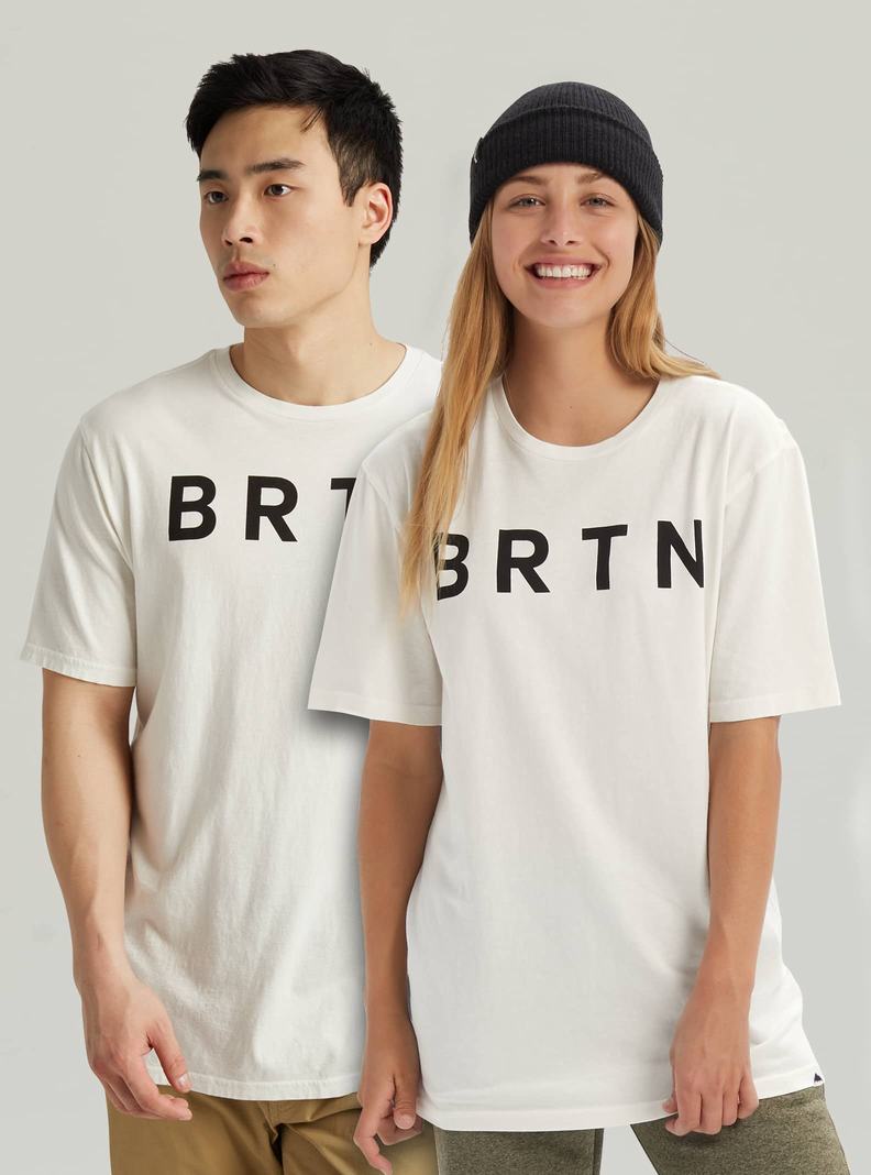 Burton BRTN Kratke Sleeve Tričko Panske Biele | 24915-JAWS