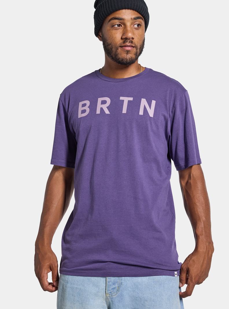 Burton BRTN Kratke Sleeve Tričko Panske Nachový | 28174-LPIX