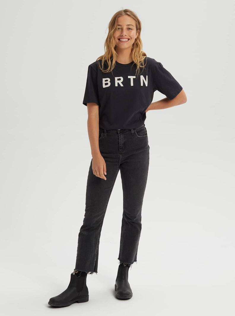 Burton BRTN Kratke Sleeve Tričko Panske Čierne | 98065-UEYA
