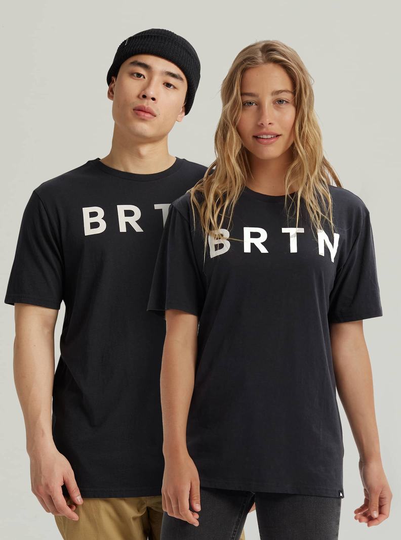 Burton BRTN Kratke Sleeve Tričko Panske Čierne | 98065-UEYA