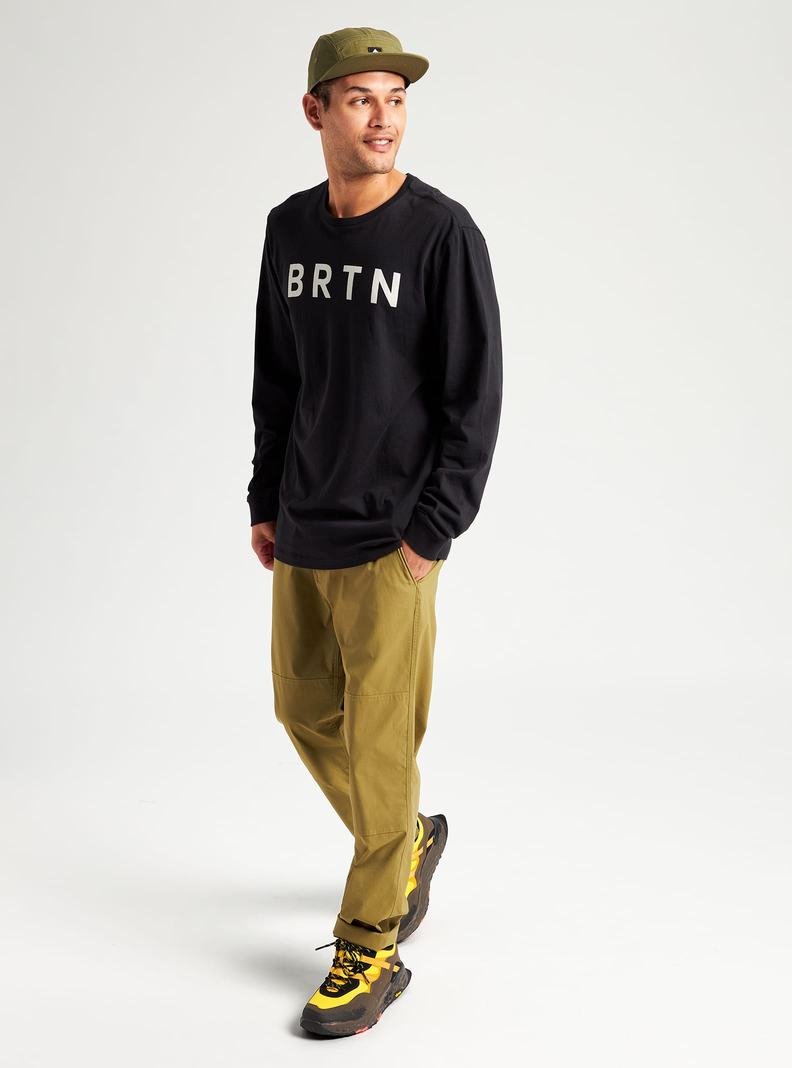 Burton BRTN Long Sleeve Tričko Damske Čierne | 83726-NSEI