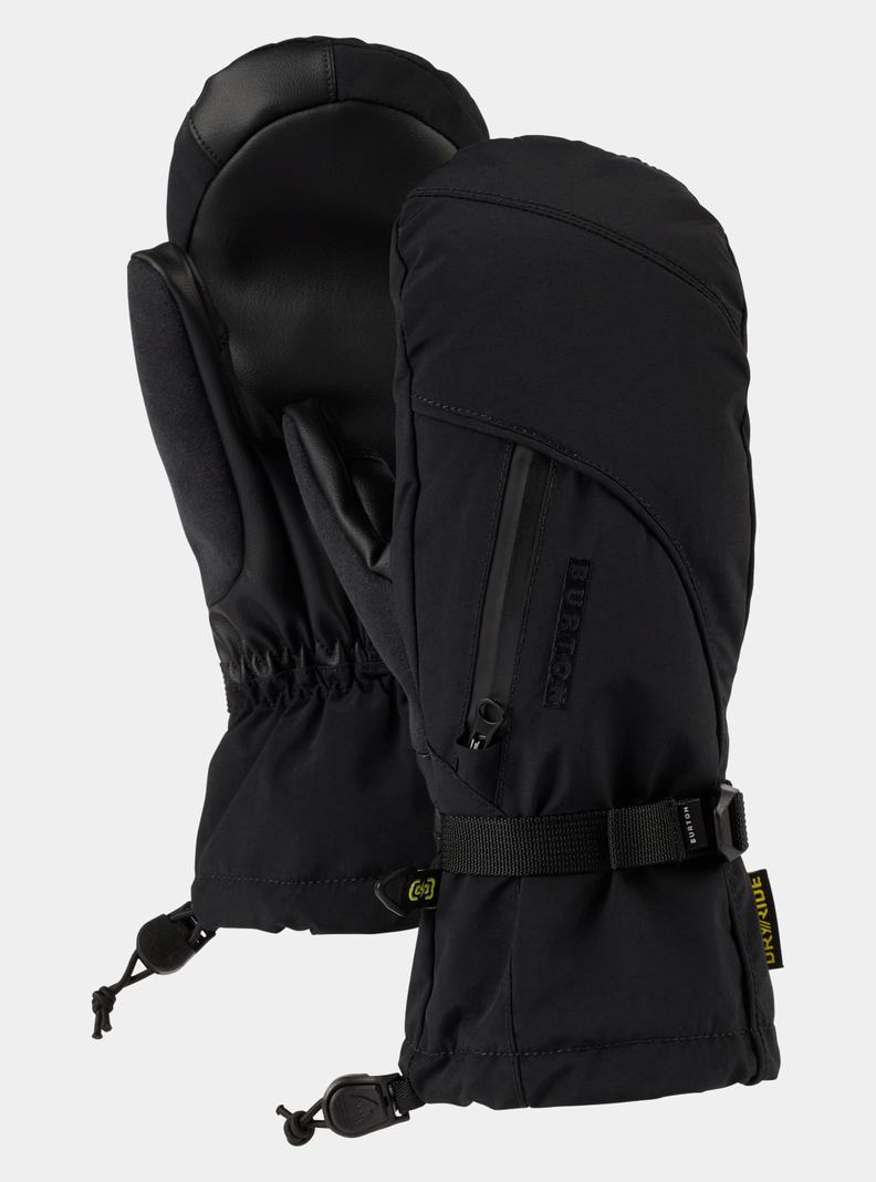 Burton Baker 2-In-1 Rukavice Damske Čierne | 61483-KZPU
