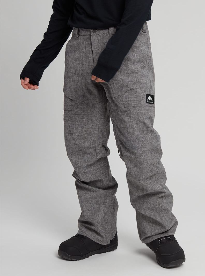 Burton Ballast GORE‑TEX 2L (Kratke) Snowboardove Nohavice Panske Siva | 31749-MSIR