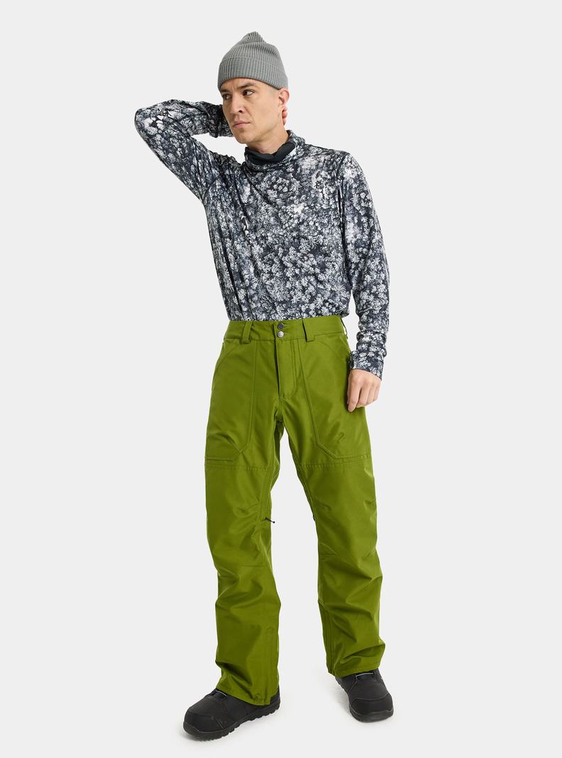 Burton Ballast GORE‑TEX 2L Snowboardove Nohavice Panske Zelene | 50642-FEIN