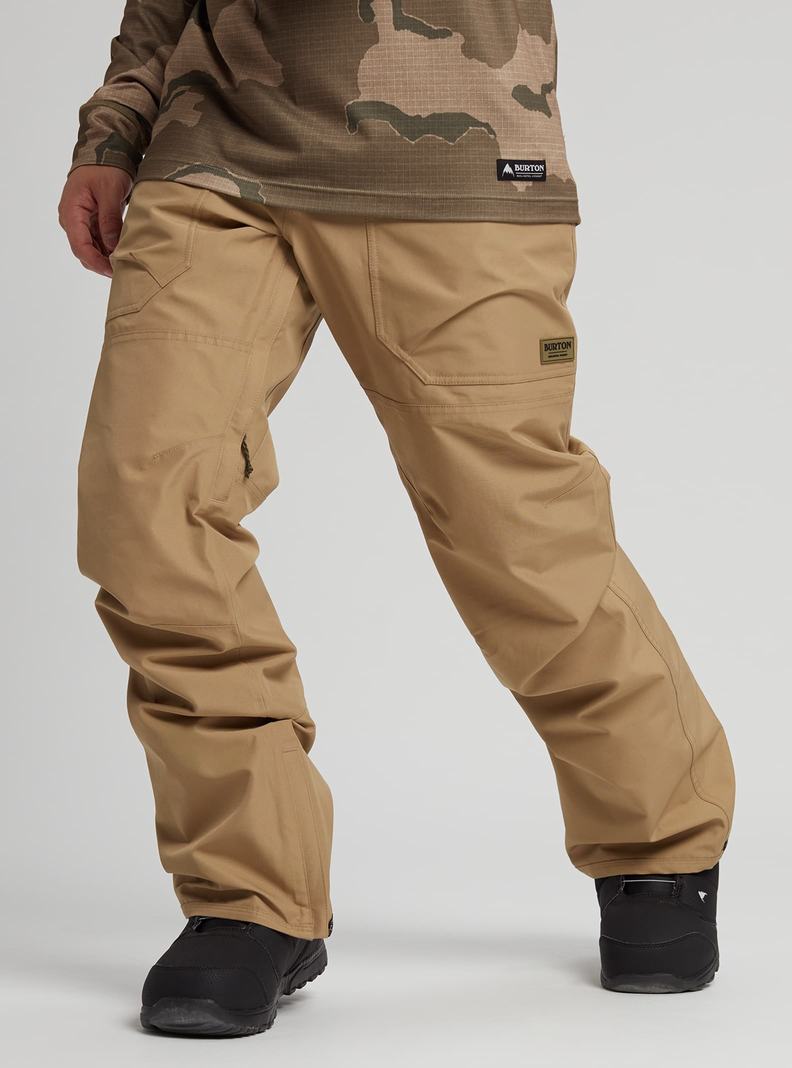 Burton Ballast GORE‑TEX 2L (Vysoke) Snowboardove Nohavice Panske Hnedožltý | 31982-WGEY