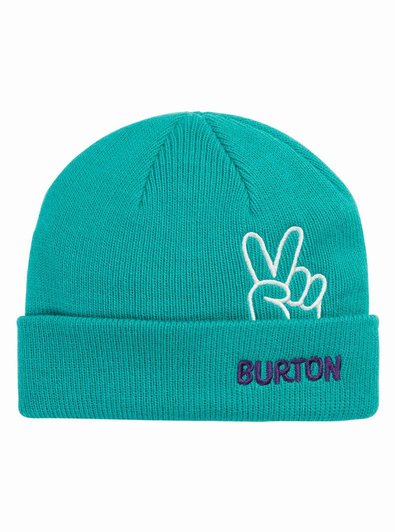 Burton Beanie Čiapky Detske Zelene | 54392-RTCO