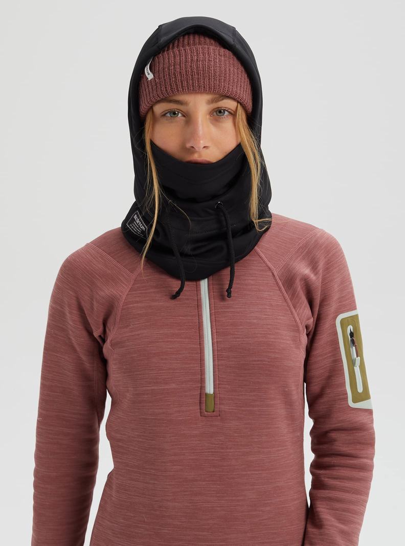 Burton Bonded Hood Masky Panske Čierne | 23198-SOXD