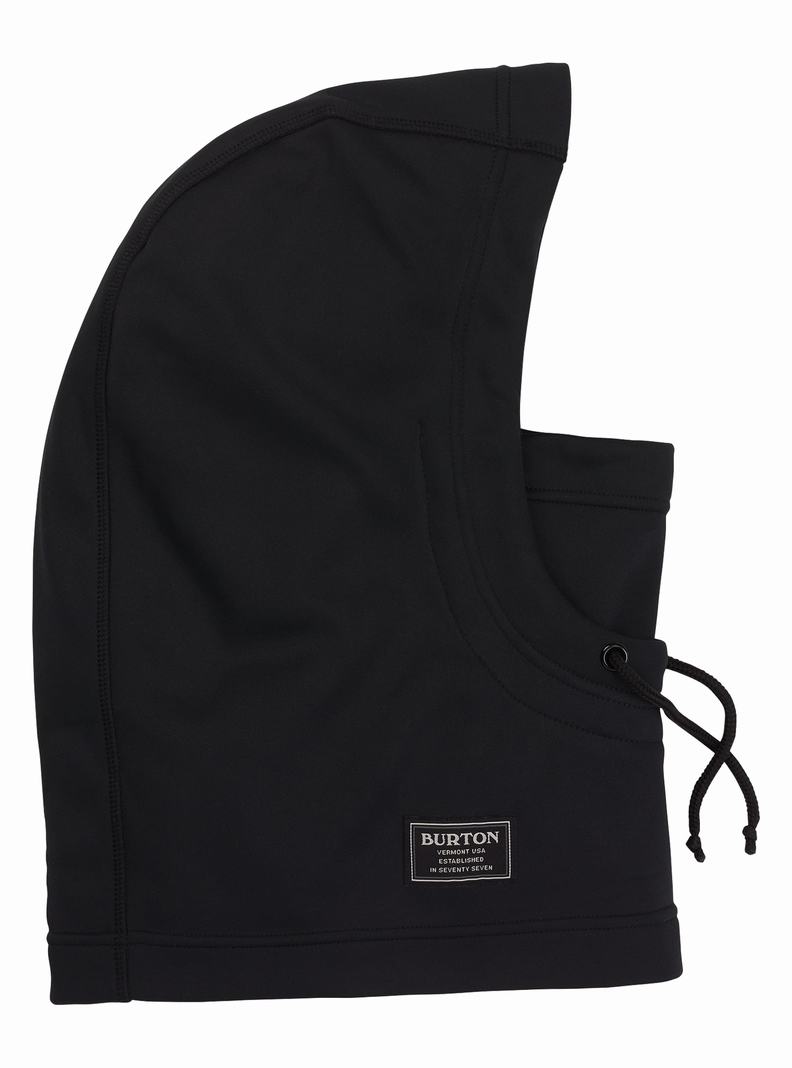 Burton Bonded Hood Masky Panske Čierne | 23198-SOXD