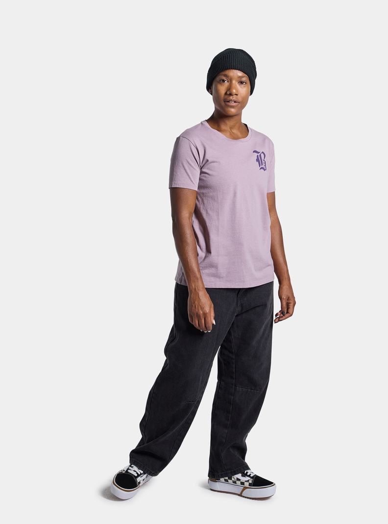 Burton Bradner Kratke Sleeve Tričko Damske Lavendel | 86274-OXFA