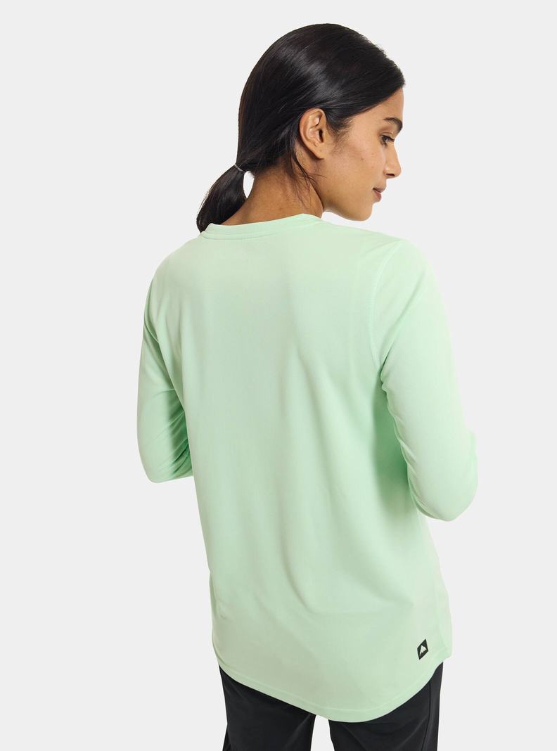 Burton Brand Active Long Sleeve Košele Damske Zelene | 41963-OISC