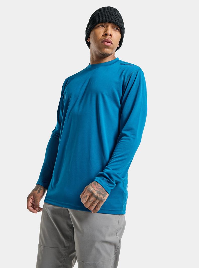 Burton Brand Active Long Sleeve Košele Panske Modre | 19502-JROD