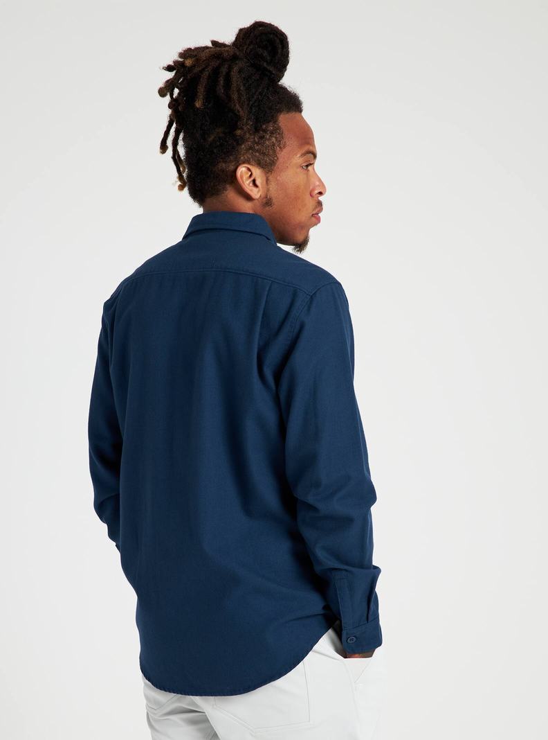 Burton Brighton Flannel Košele Panske Modre | 13267-CWAU