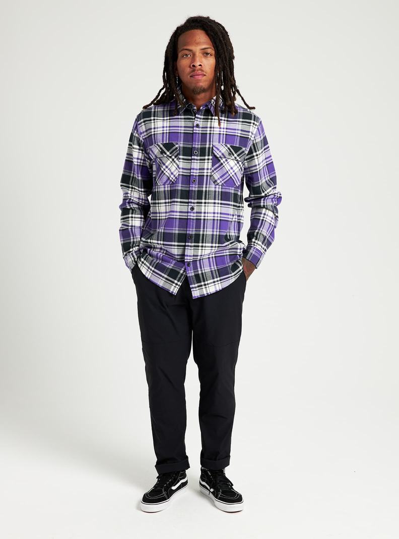 Burton Brighton Flannel Košele Panske Nachový | 36275-GFQP
