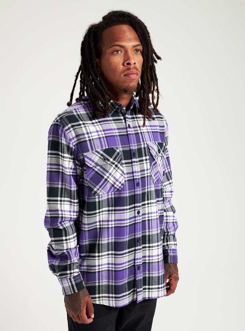 Burton Brighton Flannel Košele Panske Nachový | 36275-GFQP