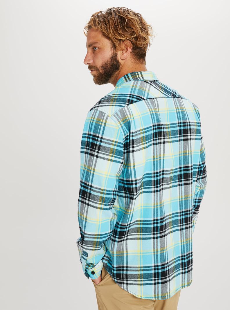 Burton Brighton Flannel Košele Panske Čierne | 15680-CNIX