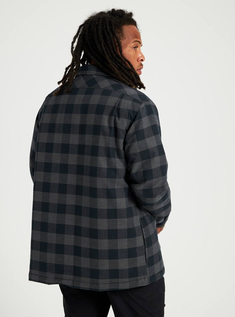 Burton Brighton Insulated Flannel Košele Panske Čierne | 16592-PSEK