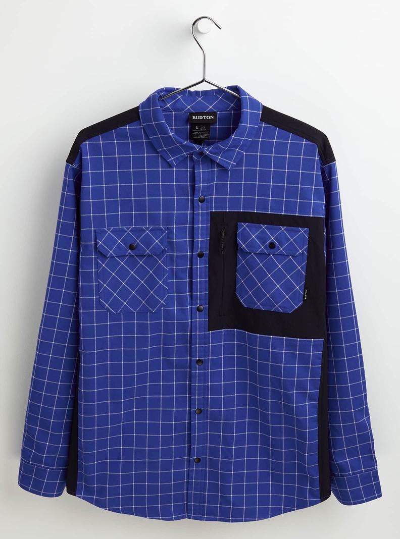 Burton Brighton Performance Flannel Košele Panske Modre | 24360-PSVZ