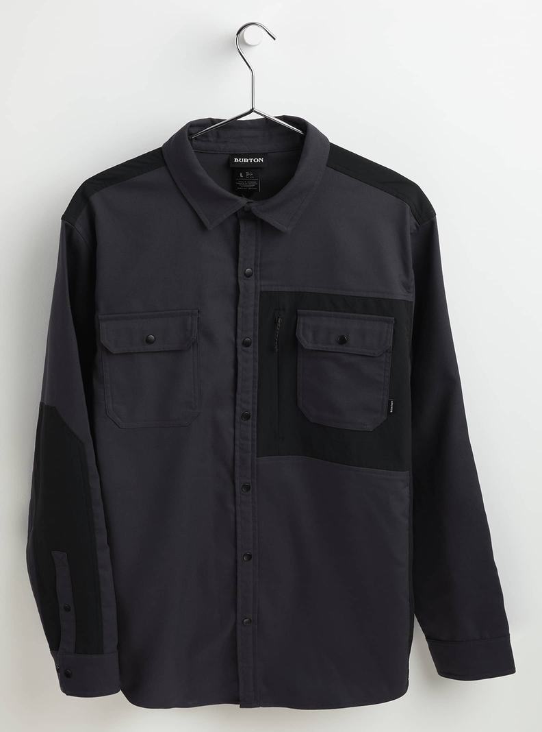 Burton Brighton Performance Flannel Košele Panske Čierne | 76153-YMQP