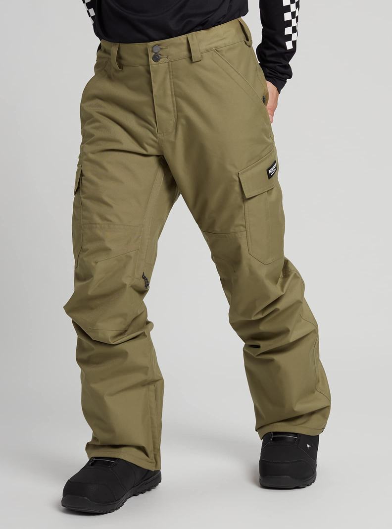 Burton Cargo (Vysoke) Snowboardove Nohavice Panske Olivovo Zelená | 52607-AENG