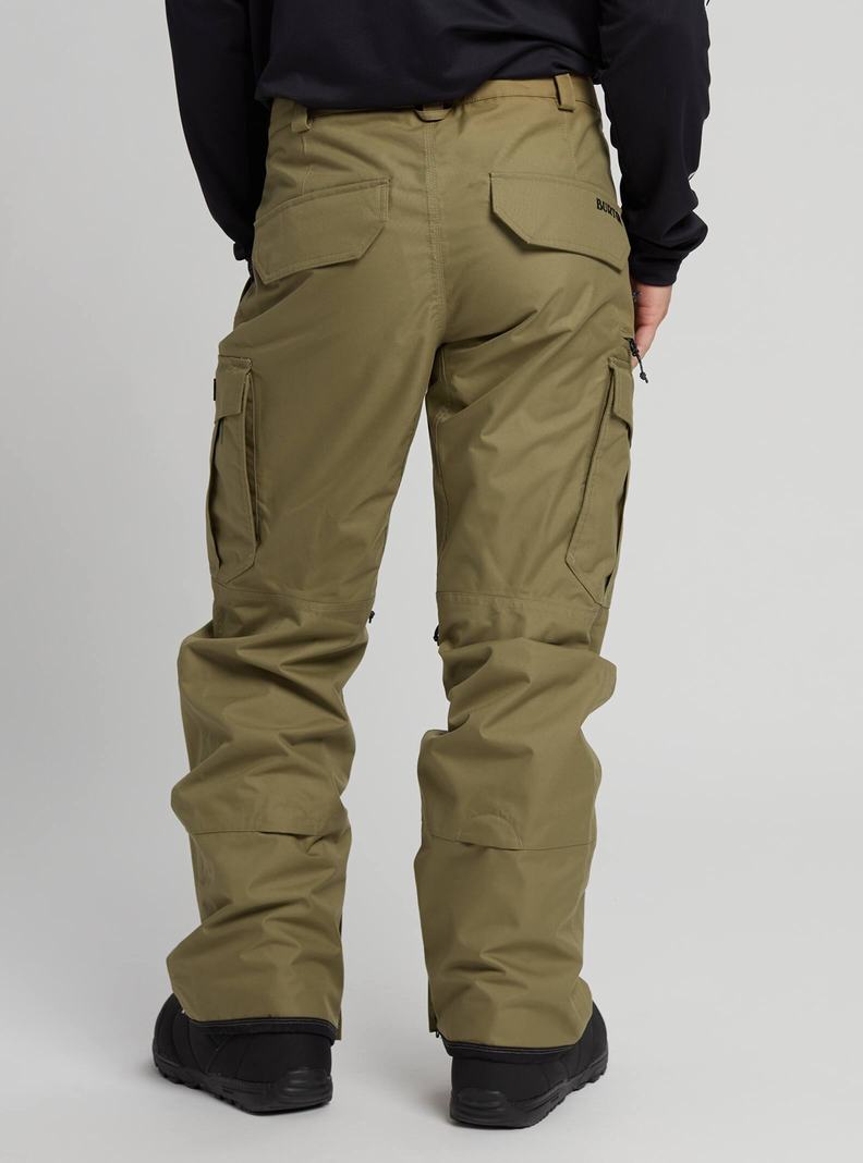 Burton Cargo (Vysoke) Snowboardove Nohavice Panske Olivovo Zelená | 52607-AENG