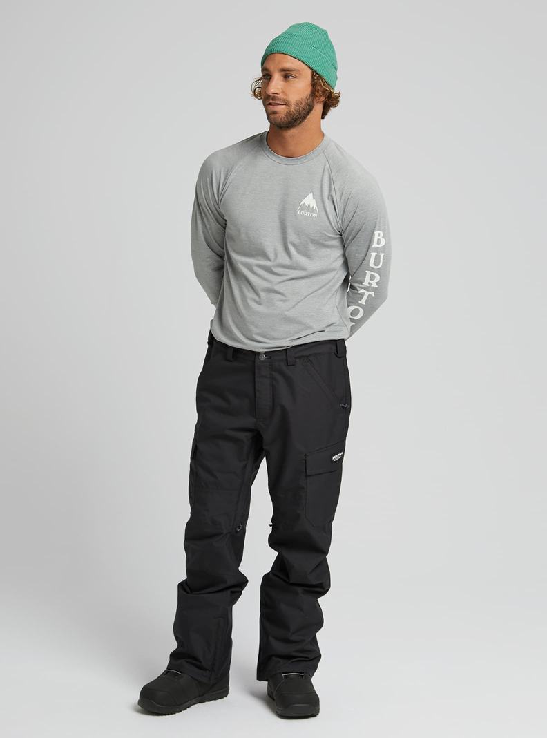 Burton Cargo (Vysoke) Snowboardove Nohavice Panske Čierne | 59721-XAYE