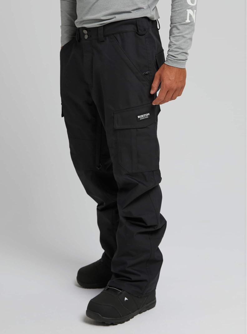 Burton Cargo (Vysoke) Snowboardove Nohavice Panske Čierne | 59721-XAYE