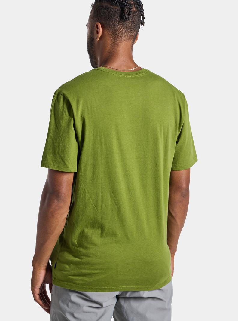 Burton Cartographer Kratke Sleeve Tričko Panske Zelene | 30698-SQKR