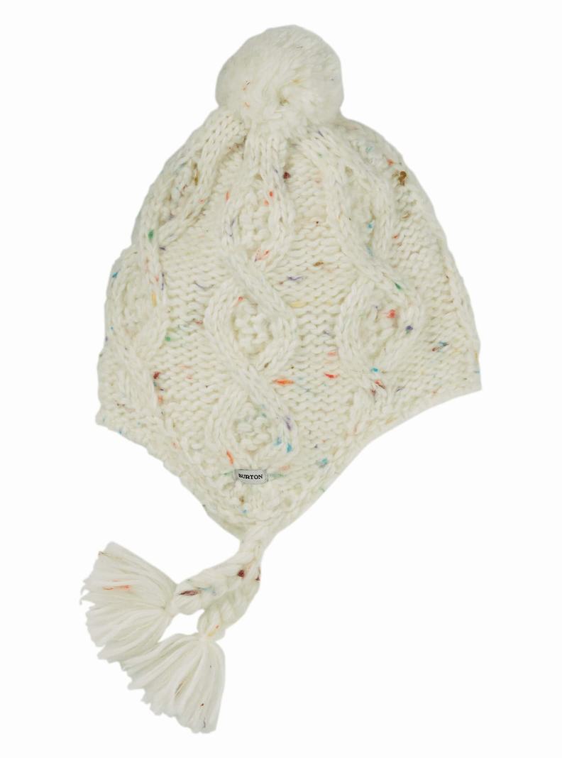 Burton Chloe Earflap Čiapky Detske Biele | 03426-XIYK