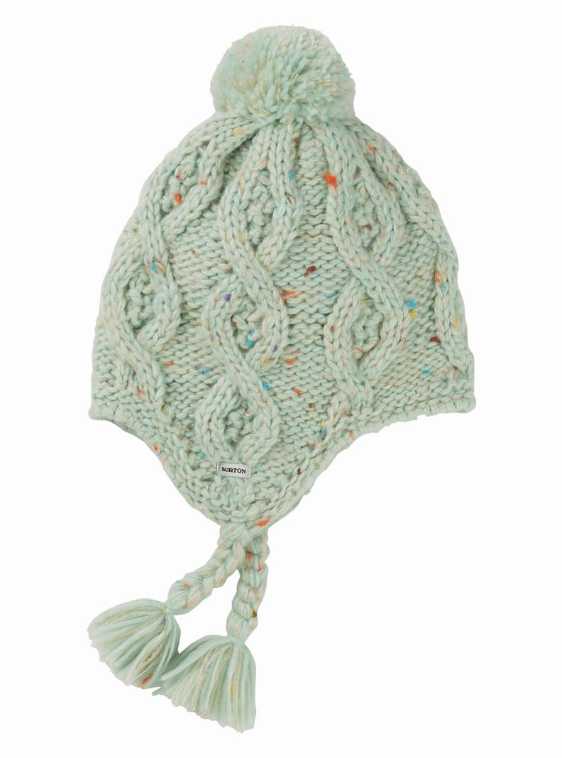 Burton Chloe Earflap Čiapky Detske Svetlo Zelene | 58471-LRQH