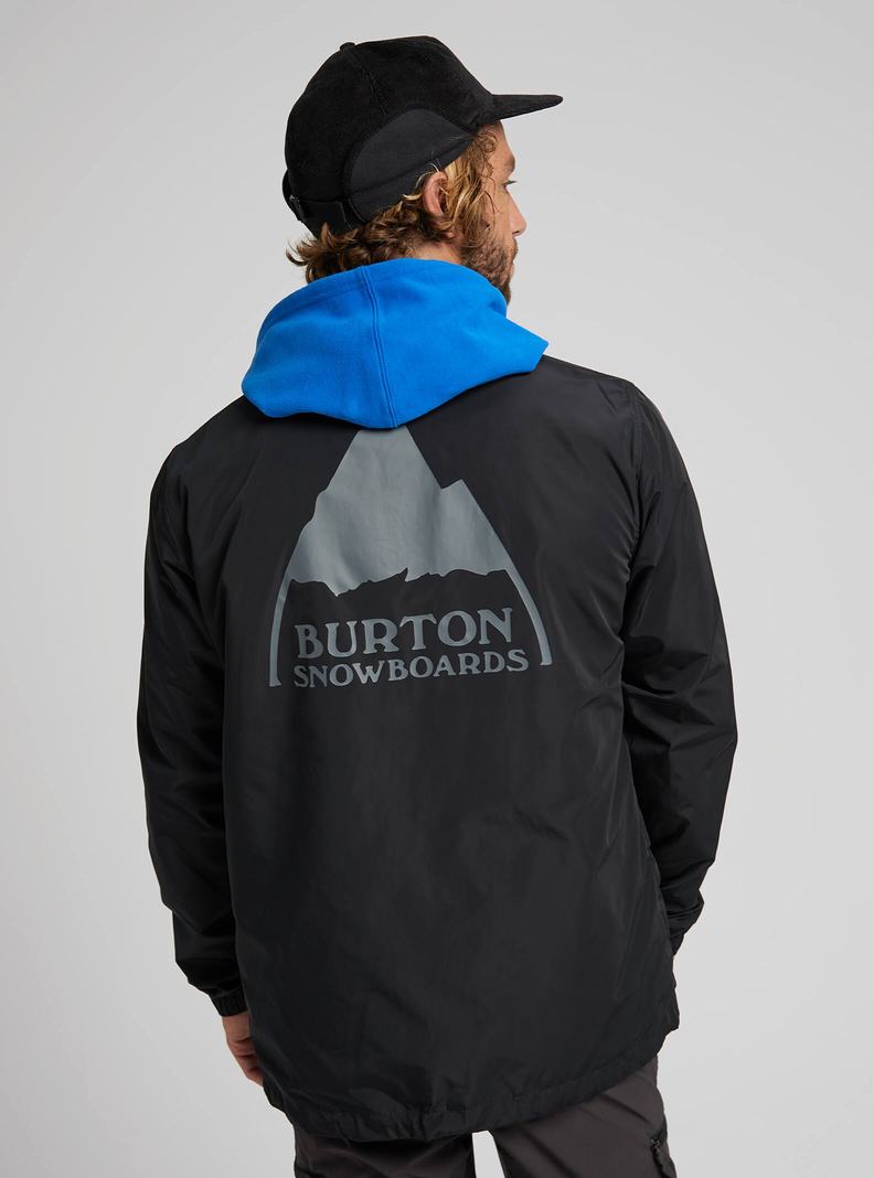 Burton Coaches Zimní Bunda Panske Čierne | 90381-TMZK