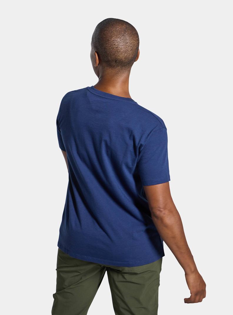 Burton Colfax Kratke Sleeve Tričko Damske Modre | 08692-CLIP