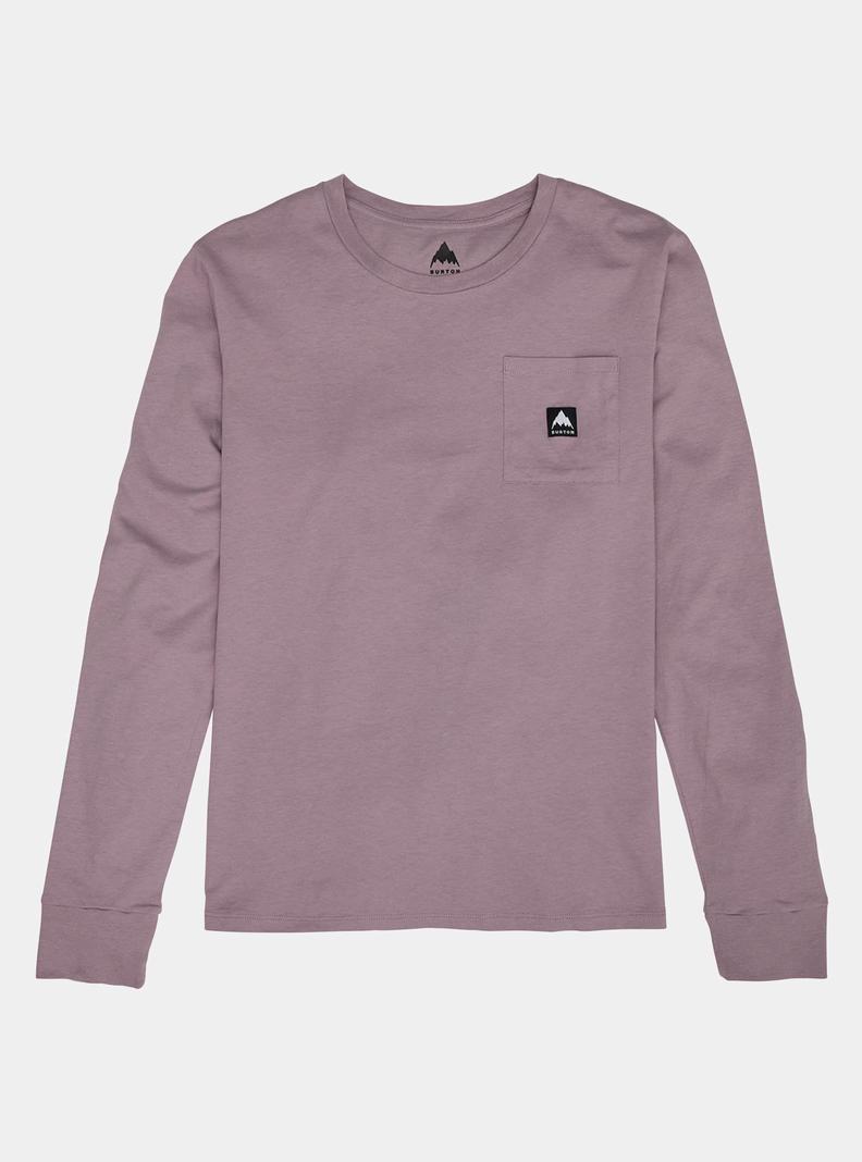 Burton Colfax Long Sleeve Tričko Damske Lavendel | 41329-UWRN