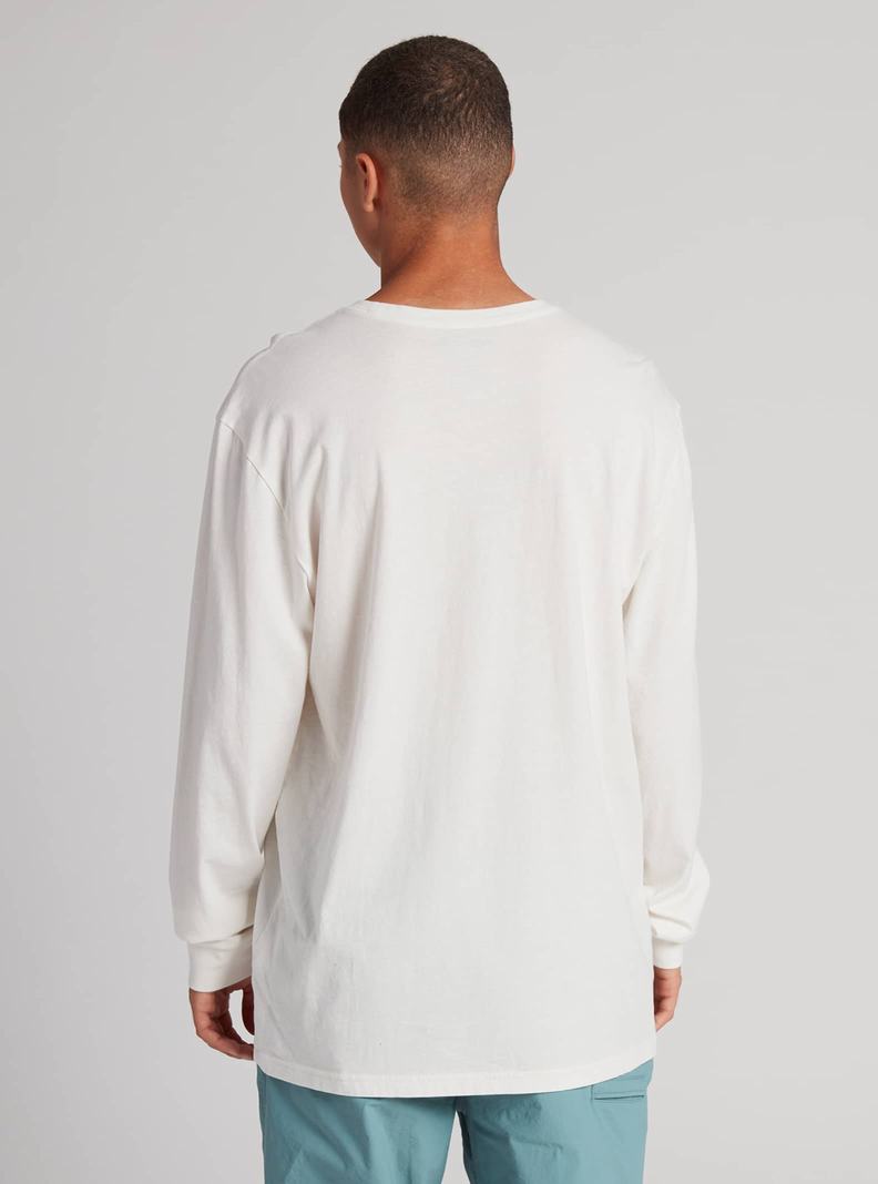 Burton Colfax Long Sleeve Tričko Damske Biele | 51732-NYLM