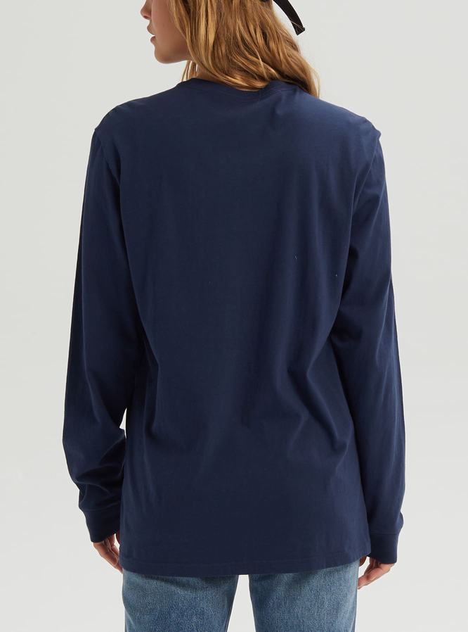 Burton Colfax Long Sleeve Tričko Panske Modre | 71526-YORB