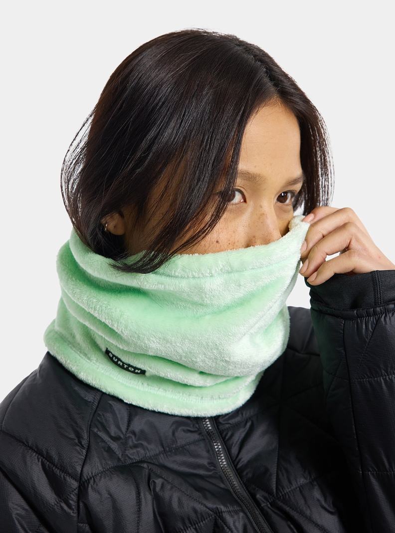 Burton Cora Neck Warmer Nákrčníky Damske Zelene | 94286-STJH