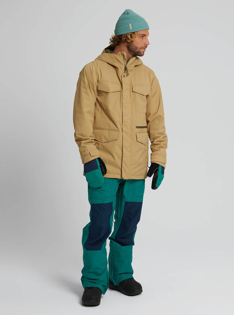Burton Covert 2L (Slim Fit) Zimní Bunda Panske Hnedožltý | 95634-AFJO