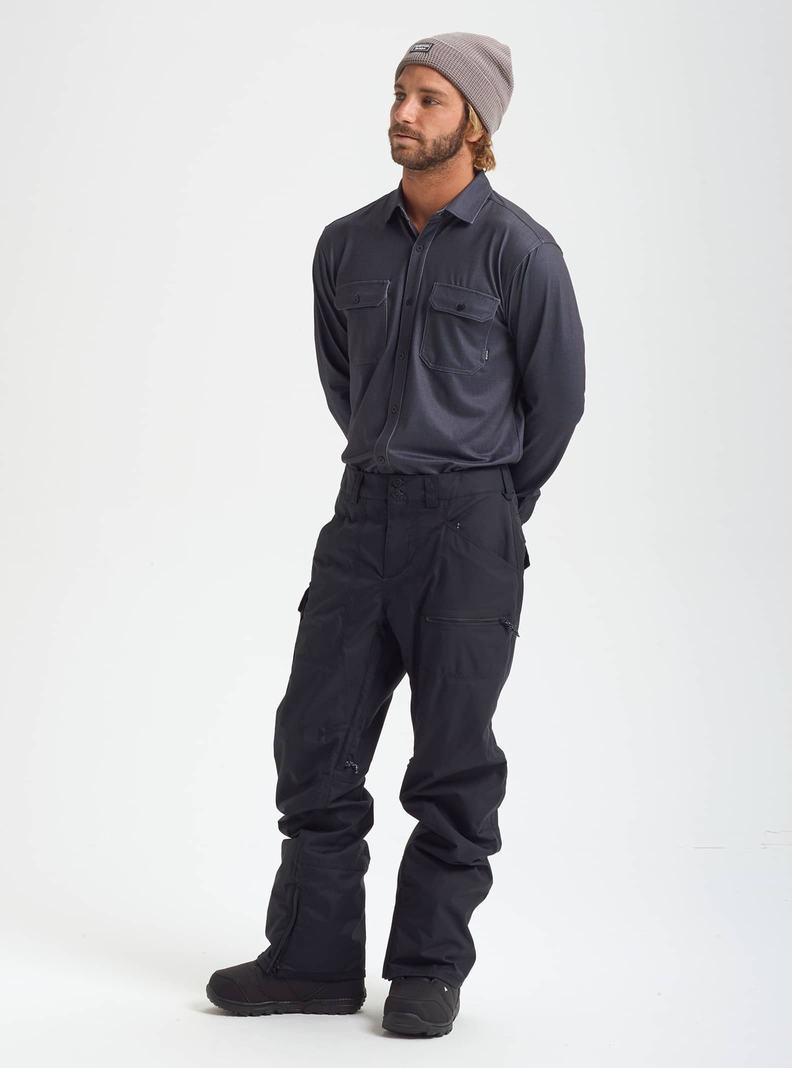 Burton Covert 2L Snowboardove Nohavice Panske Čierne | 34027-VRGY