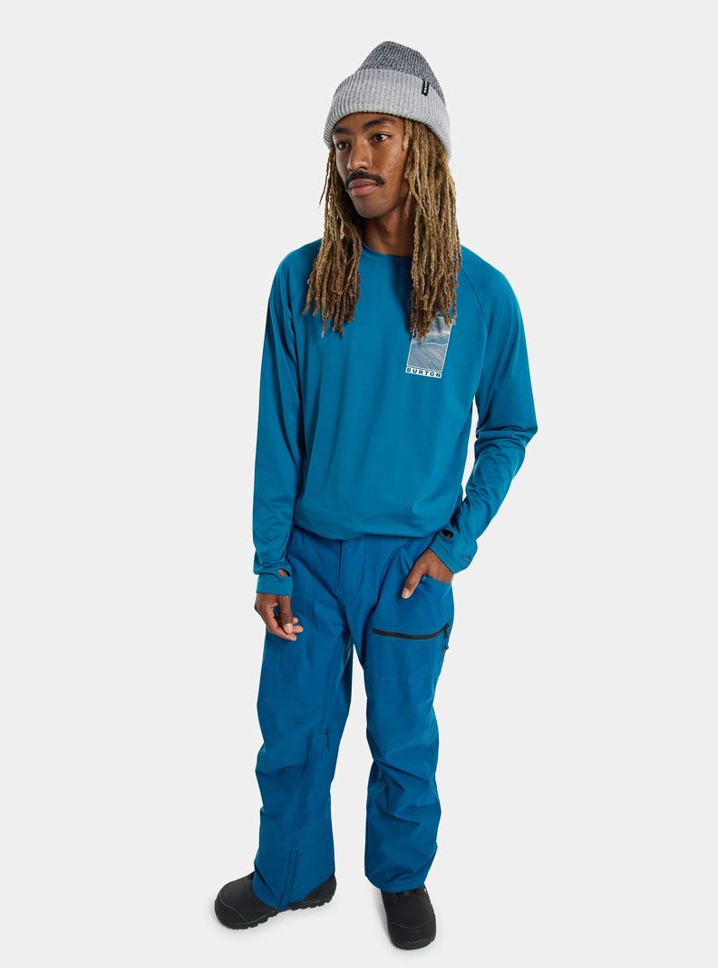Burton Covert 2L Snowboardove Nohavice Panske Modre | 41560-XDVH