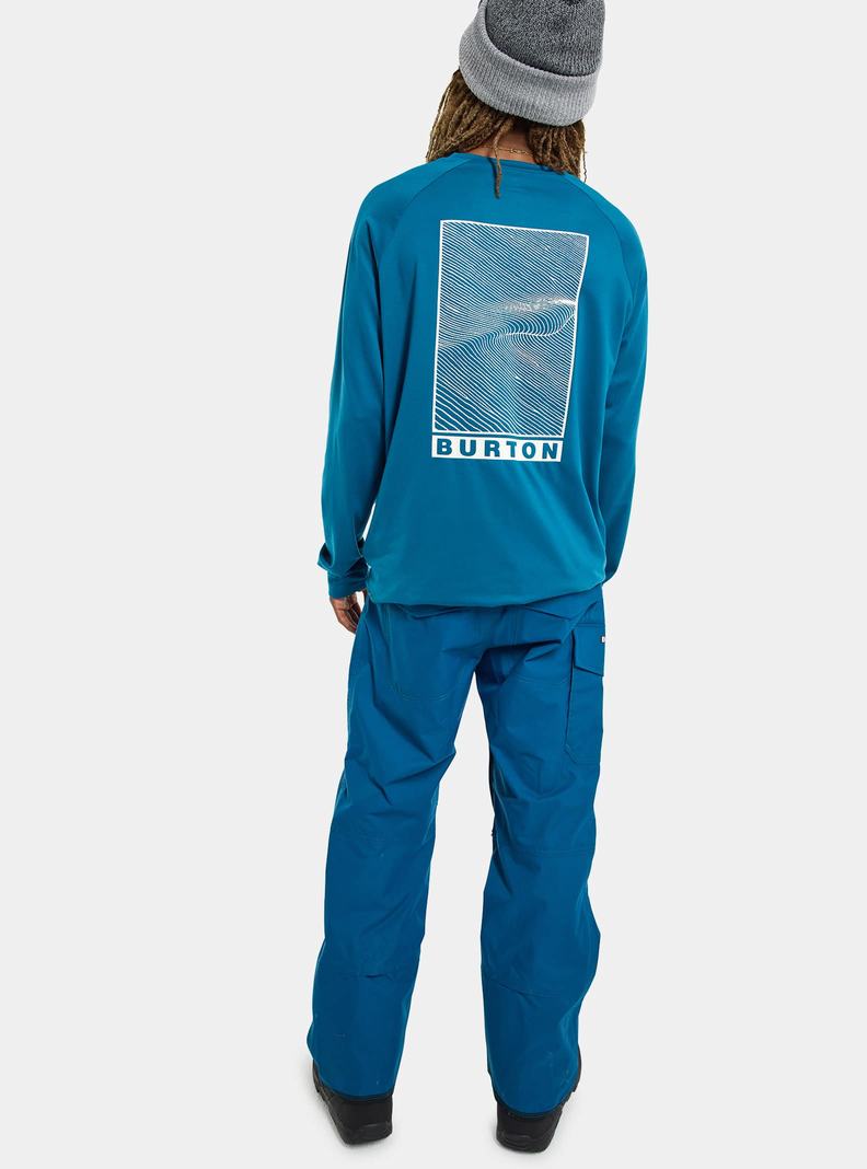 Burton Covert 2L Snowboardove Nohavice Panske Modre | 41560-XDVH