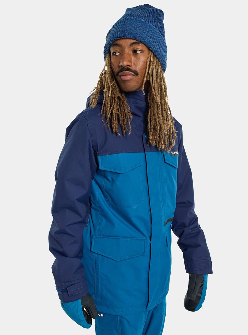 Burton Covert 2L Zimní Bunda Panske Modre | 78563-ODEX