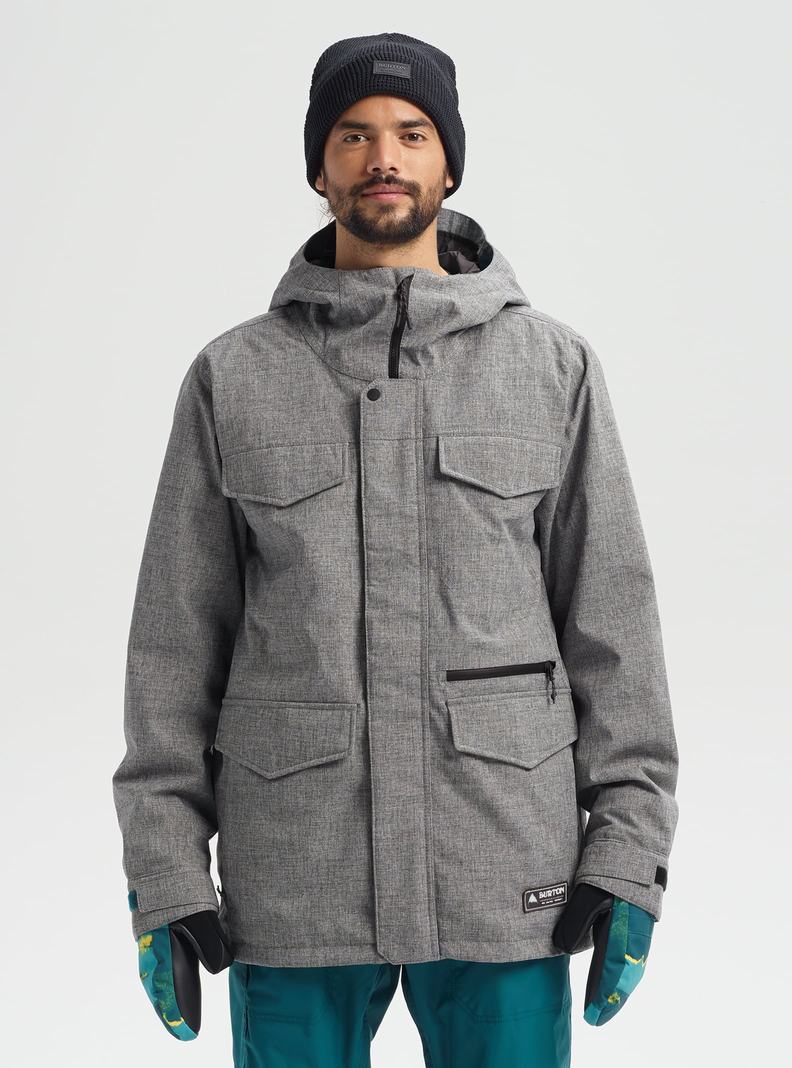 Burton Covert 2L Zimní Bunda Panske Siva | 96237-CRAV