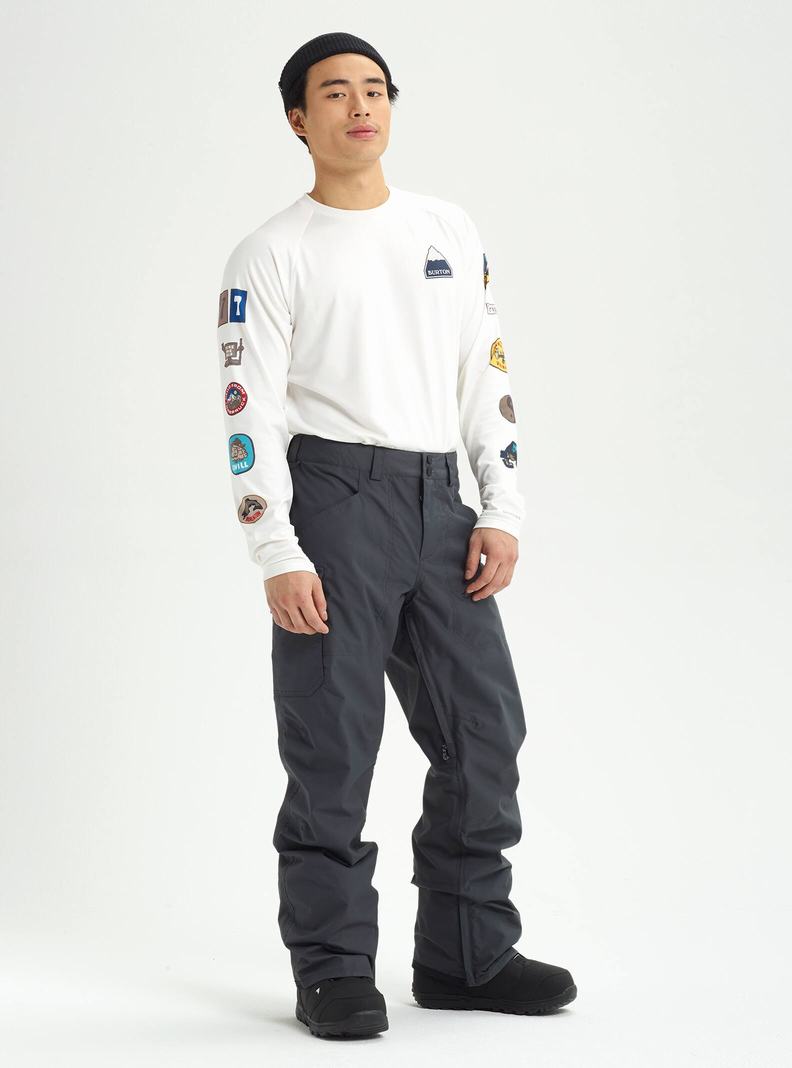 Burton Covert Insulated Snowboardove Nohavice Panske Čierne | 23480-QVRC