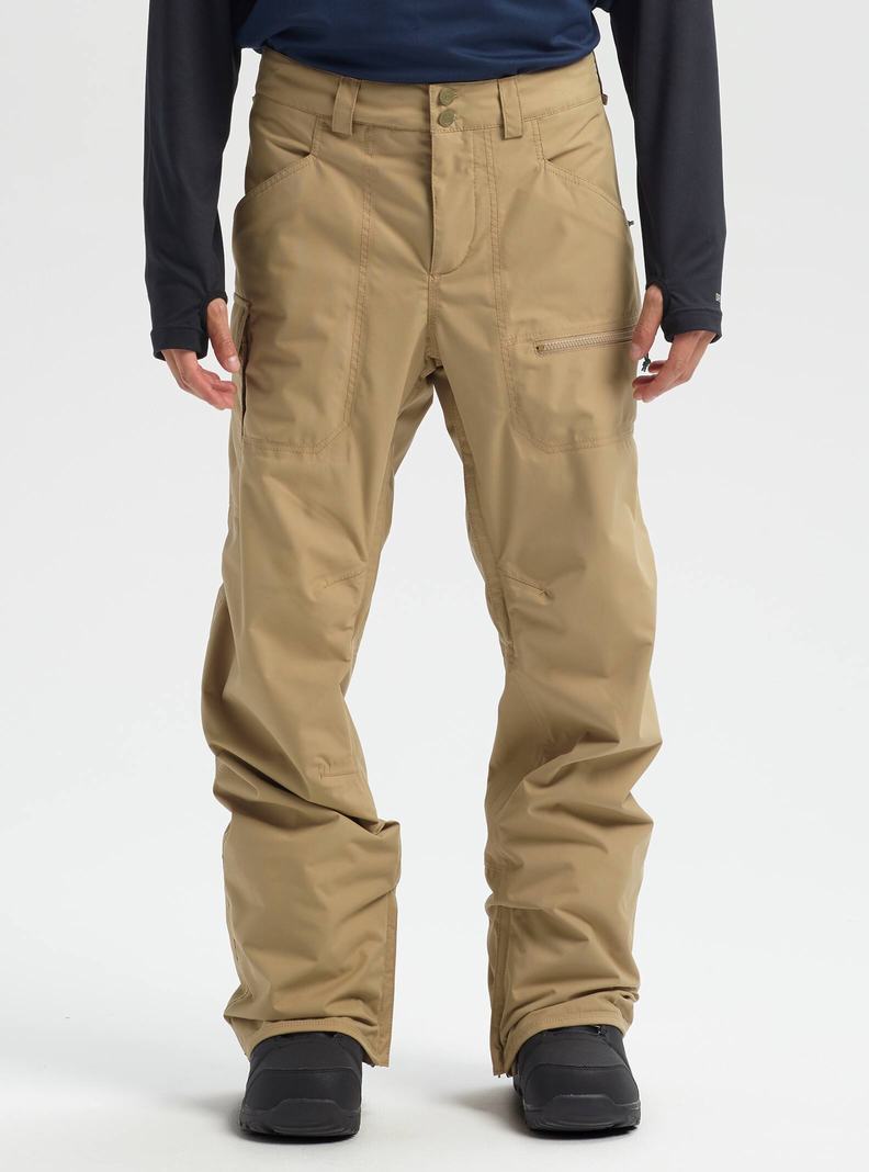 Burton Covert Insulated Snowboardove Nohavice Panske Hnedožltý | 30814-WTPK