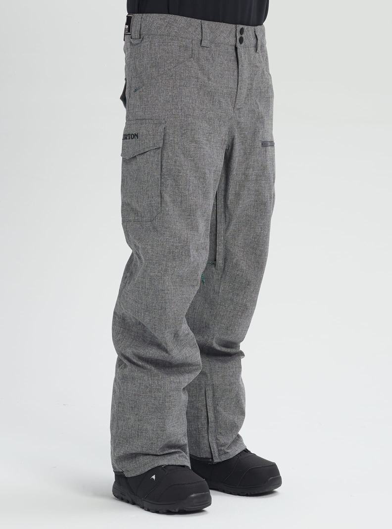 Burton Covert Insulated Snowboardove Nohavice Panske Siva | 76983-UKRV