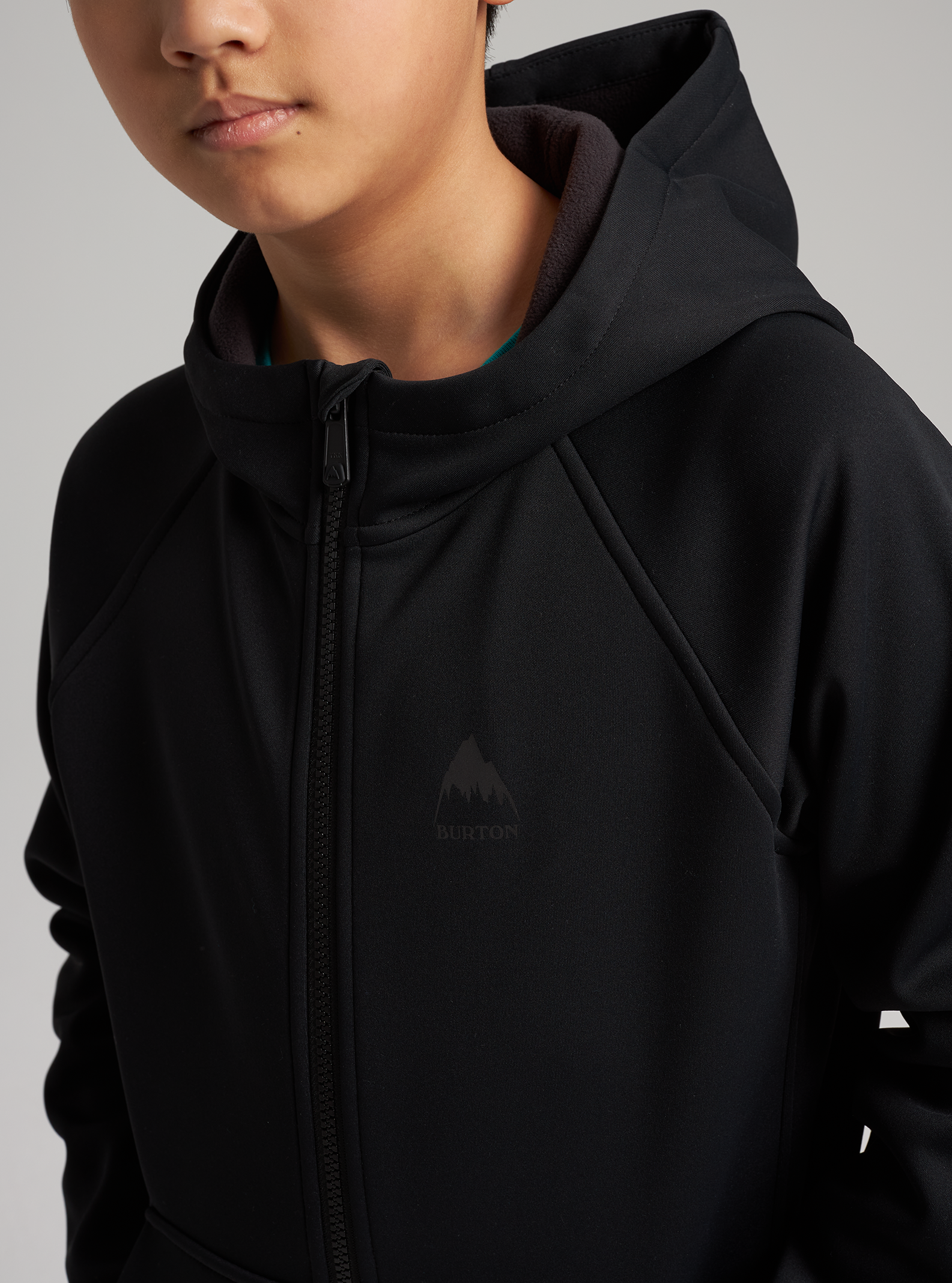 Burton Crown Weatherproof Full-Zip Fleece Mikina Detske Čierne | 83621-TJRI
