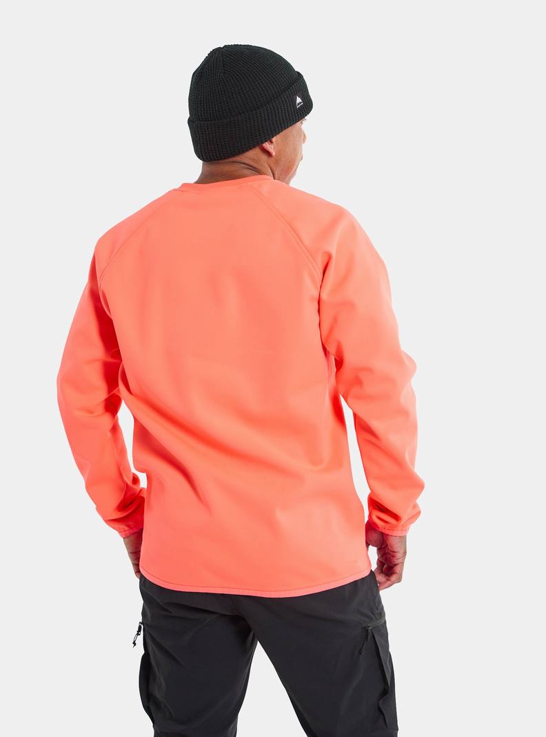 Burton Crown Weatherproof Pullover Crew Mikina Panske Oranžové | 50439-TXIQ