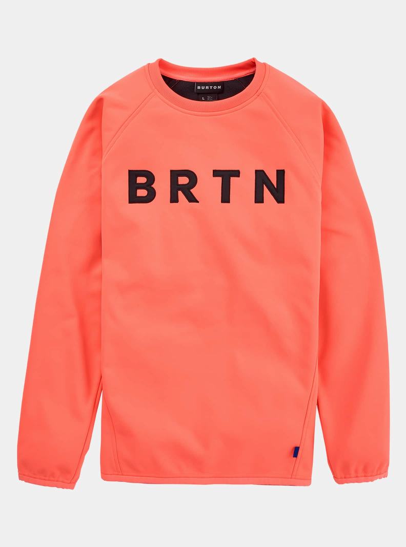 Burton Crown Weatherproof Pullover Crew Mikina Panske Oranžové | 50439-TXIQ